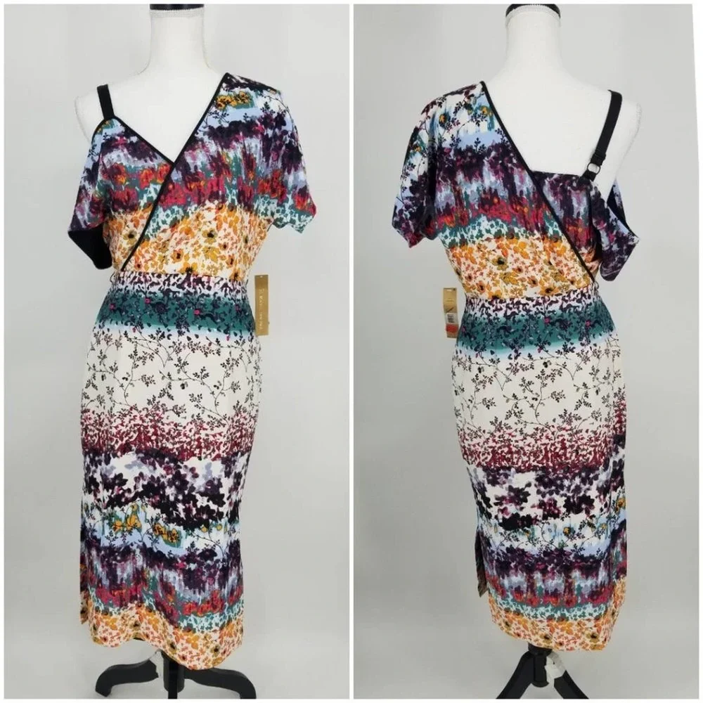 Multicolor Women's Dress - Picture 3 of 12